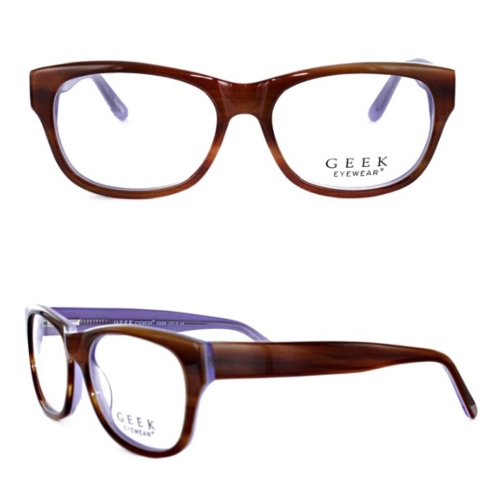GEEK EYEWEAR Honey & Lilac Glasses Frames